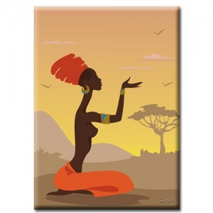 Картина African girl