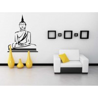 Интерьерная наклейка Будда