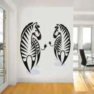 Виниловая наклейка Zebra