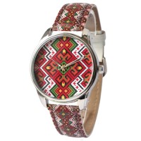 Часы наручные "Этно красные" арт, 1510227,  - Купить в интернет-магазине Darilka.com.ua
