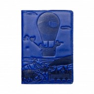 Обложка для водительских документов Turtle, Воздушный шар (Приключения), синий