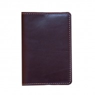 Обложка для паспорта "Simple" коричневая