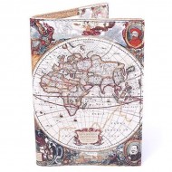 Обложка для паспорта Just Cover «Карта мира»
