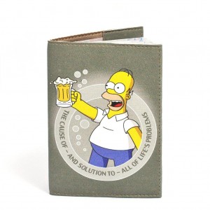 Обложка для паспорта Just Cover «Гомер Симпсон»