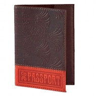 Обложка для паспорта "Цветок"