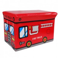 Ящик-пуфик для игрушек "Автобус"