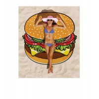 Пляжний килимок Гамбургер. 143 см, md17007,  - Купить в интернет-магазине Darilka.com.ua