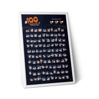 Скретч постер "#100 BucketList KAMASUTRA edition", 100K, Mot1ve.me - Купить в интернет-магазине Darilka.com.ua