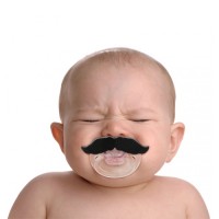 Соска Chill Baby Mustache Fred and Friends, FIER, Fred & Friends - Купить в интернет-магазине Darilka.com.ua
