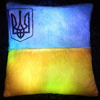 Подушка "Флаг Украины", flag_ukraine, Darilka - Купить в интернет-магазине Darilka.com.ua