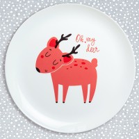 Тарелка "Oh, my deer", 708,  - Купить в интернет-магазине Darilka.com.ua