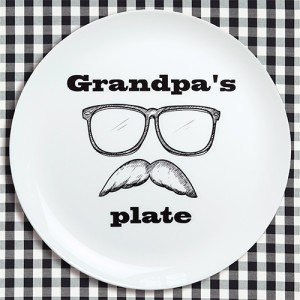 Тарелка Для дедушки