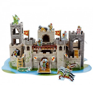 3D пазлы "Средневековый замок"