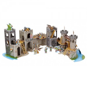 3D пазлы "Средневековый замок"