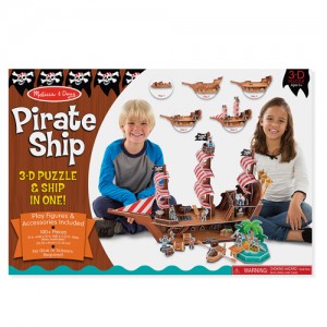3D пазлы "Пиратский корабль"