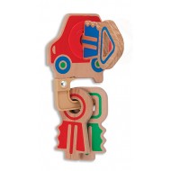 Деревянная игрушка "Детские ключики"