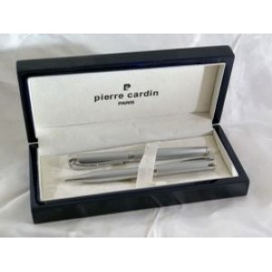 Набор: шариковая ручка и ручка перьевая Pierre Cardin хром