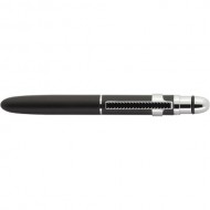 Ручка Fisher Space Pen Буллит Делюкс Грип Черная с клипсой
