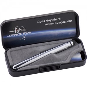 Ручка Fisher Space Pen Буллит Делюкс Грип Хром со стилусом