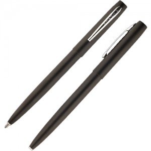 Ручка Fisher Space Pen Кап -О- Матик Черная с хромированной клипсой
