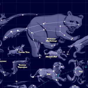 Светящаяся карта звездного неба КОСМОSTAR