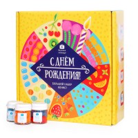 Вкусный набор "С днем рождения", 00000000622, Вкусная помощь - Купить в интернет-магазине Darilka.com.ua