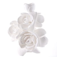 Ваза "Цветы розы", 72BB551, Enesco - Купить в интернет-магазине Darilka.com.ua