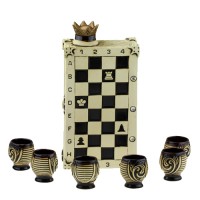 Коньячный набор Шахматы, KE46,  - Купить в интернет-магазине Darilka.com.ua