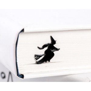 Закладка для книг Ведьма на метле