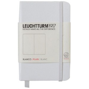 Записная книжка Leuchtturm1917, Мини, Чистые листы, Белый