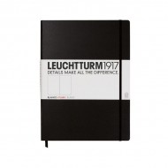 Записная книжка leuchtturm1917, A4+, Мастер Классик, 233 стр., Клетка Черный
