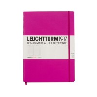 Записная книжка leuchtturm1917, A4+, Мастер Слим, 121 стр., Чистые листы Розовый