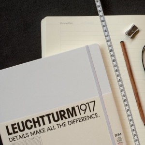 Записная книжка Leuchtturm1917, A4+, Мастер Слим, Точки, Черный