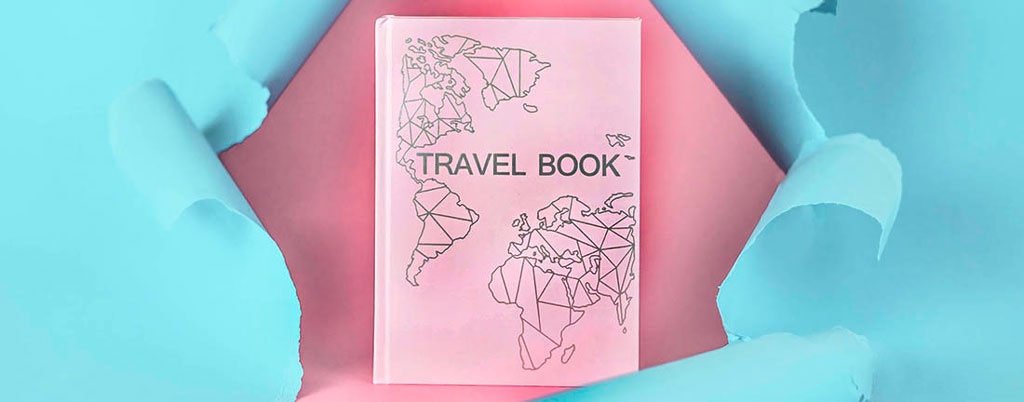 Оригінальний блокнот планер TravelBook рожевий - твій особистий планер подорожей