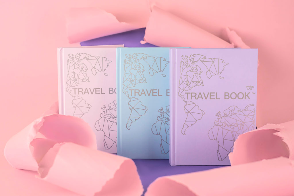 Оригинальный блокнот планер Travel Book - для планирования путешествий